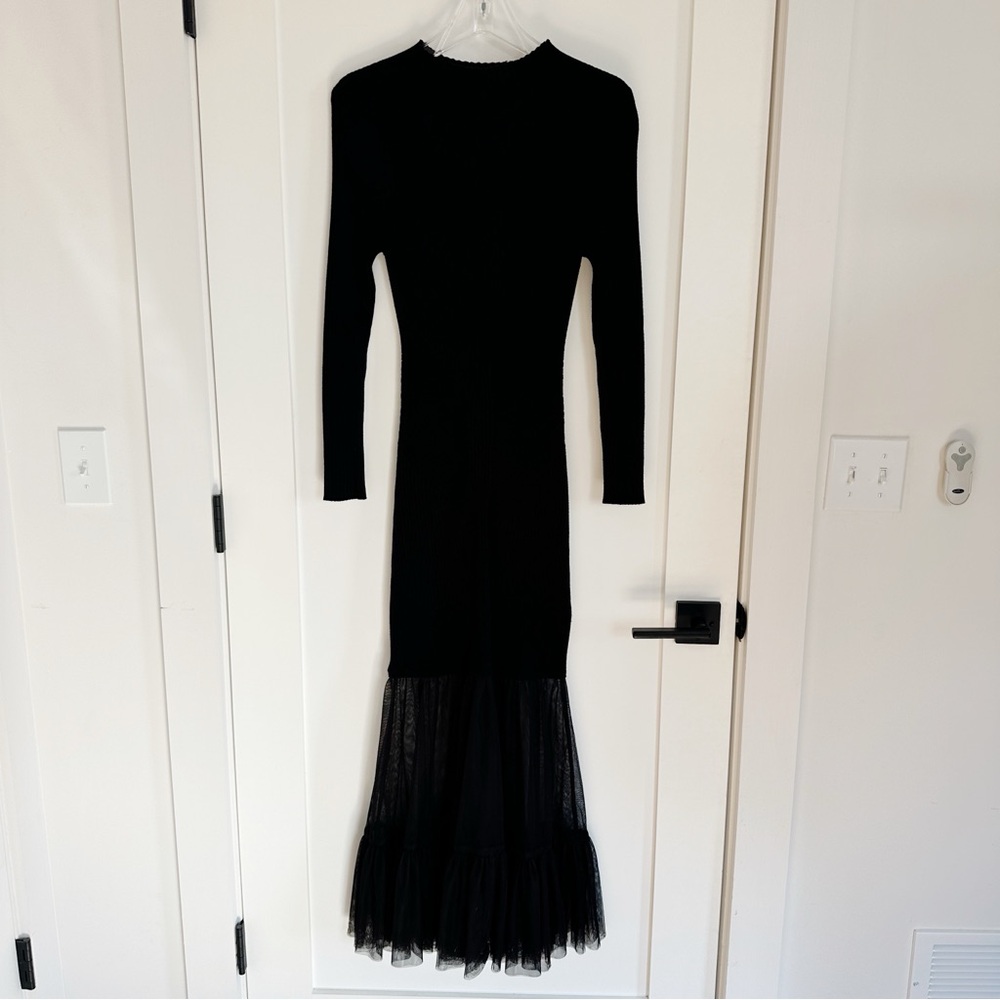 By Anthropologie Tulle Sweater Dress - Picture 7 of 7